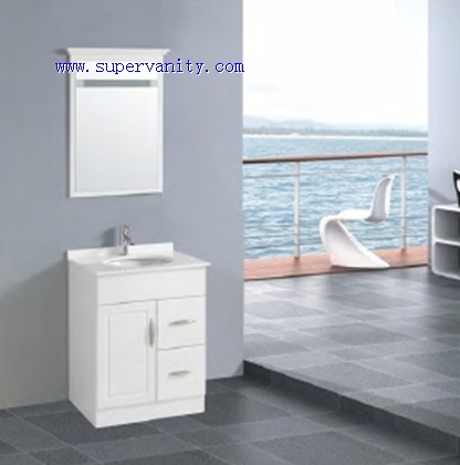 Floor standing  bathroom cabinet