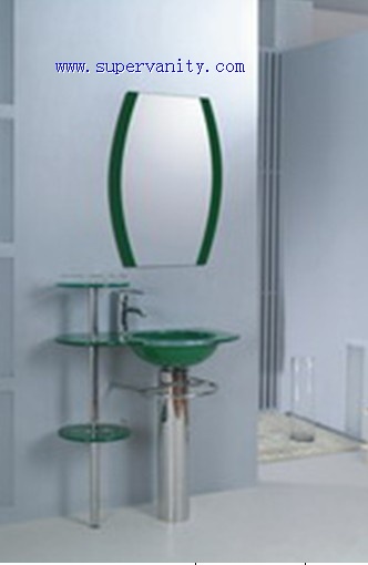 Glass basin